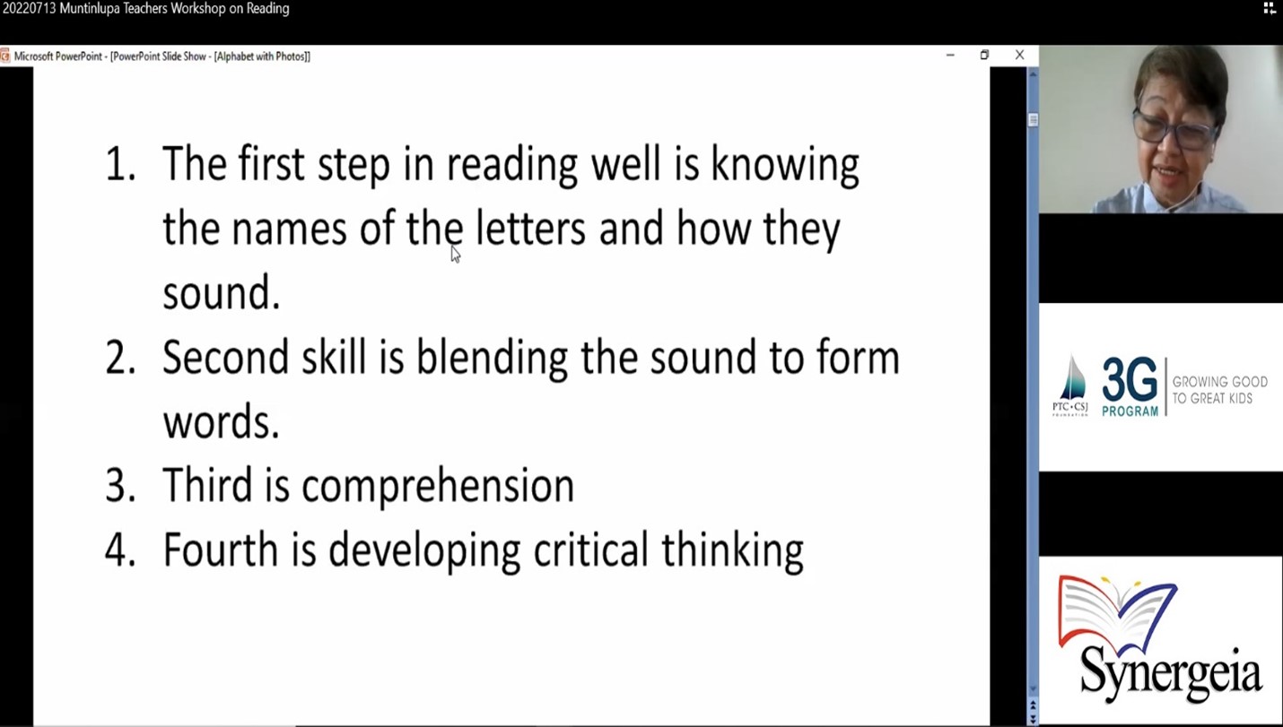 Teacher training session