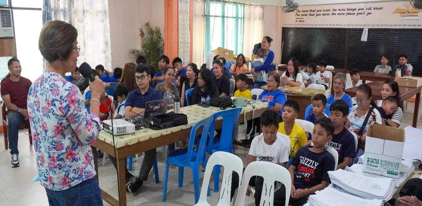 PTC-CSJ Executive Director Addressing Families