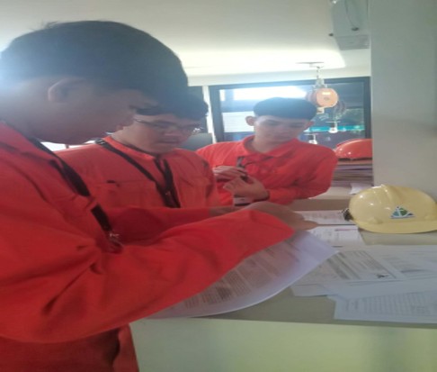 Scholars participating in team workshops