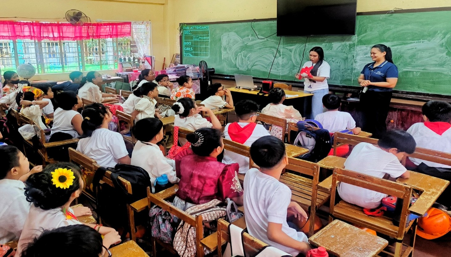 WWF facilitators and students